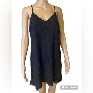 NWT Francesca’s Black Lace Dress size M